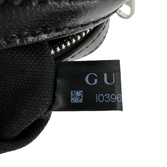 GUCCI Small Crossbody Bag with Interlocking G in Black GG Supreme - Picture 11 of 15